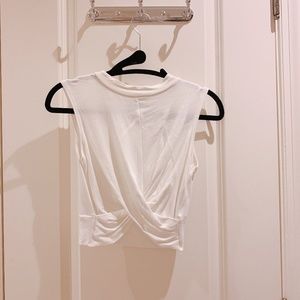 White Crop Top